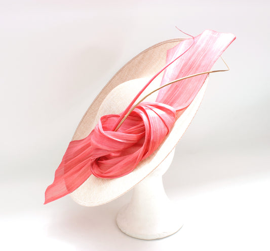 Tocado Beige Coral Grande