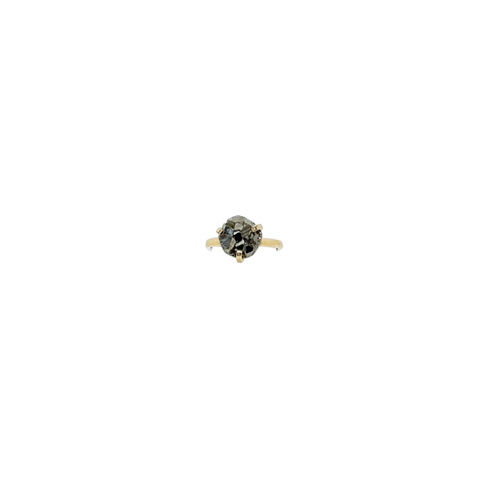 Simple Band Pyrite Ring
