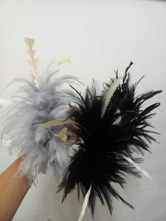 Tocado de plumas