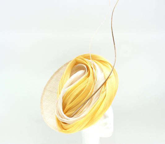 Tocado Beige Amarillo