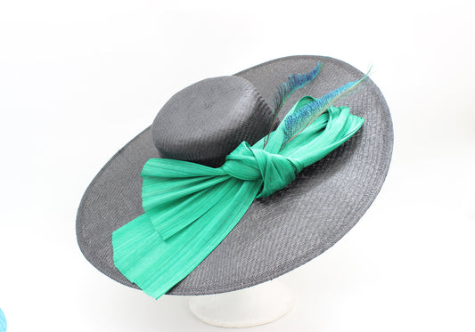 Tocado Negro Verde Grande