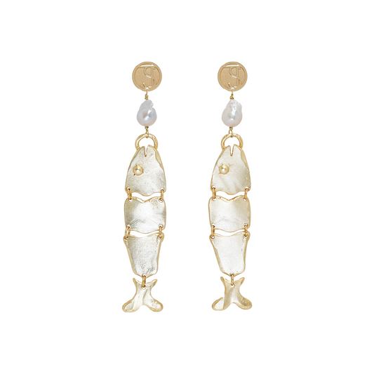 Peces Pearl Earrings