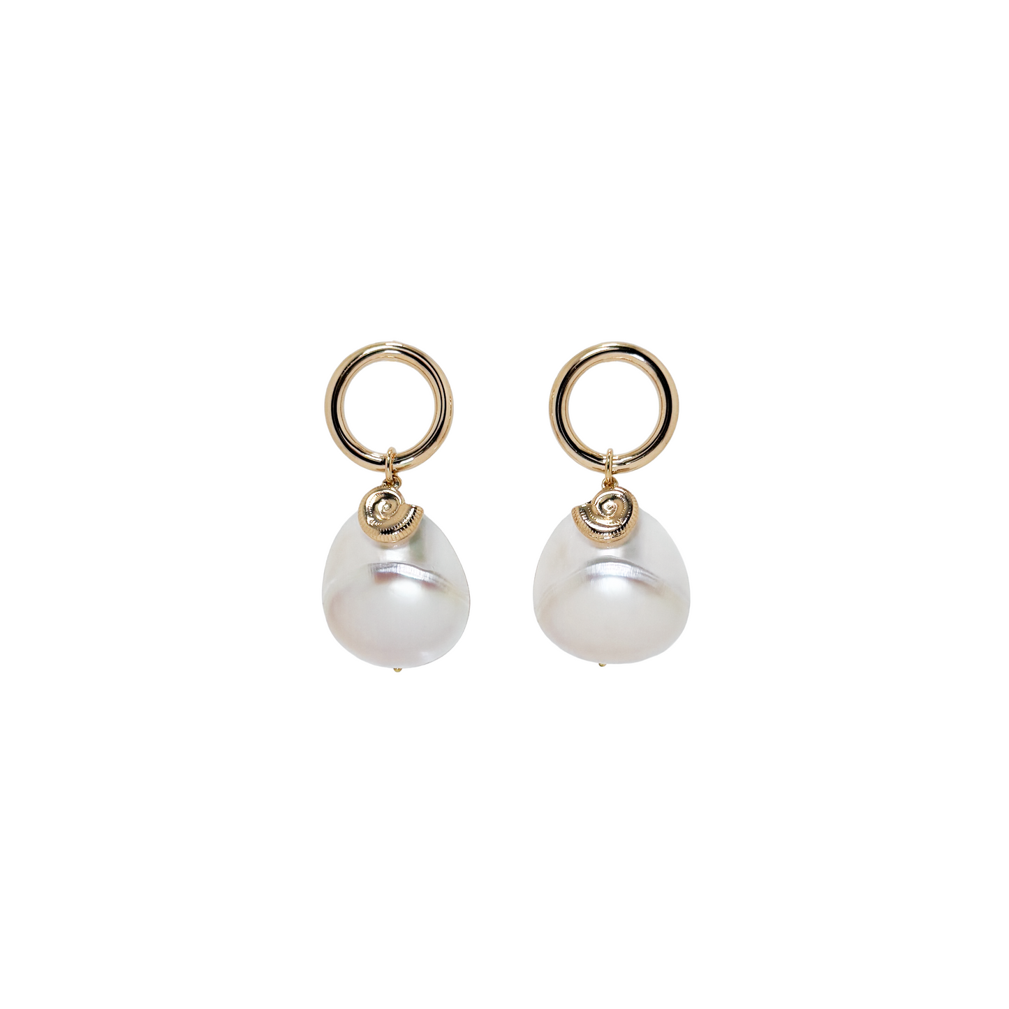 Shell Drop Hoops