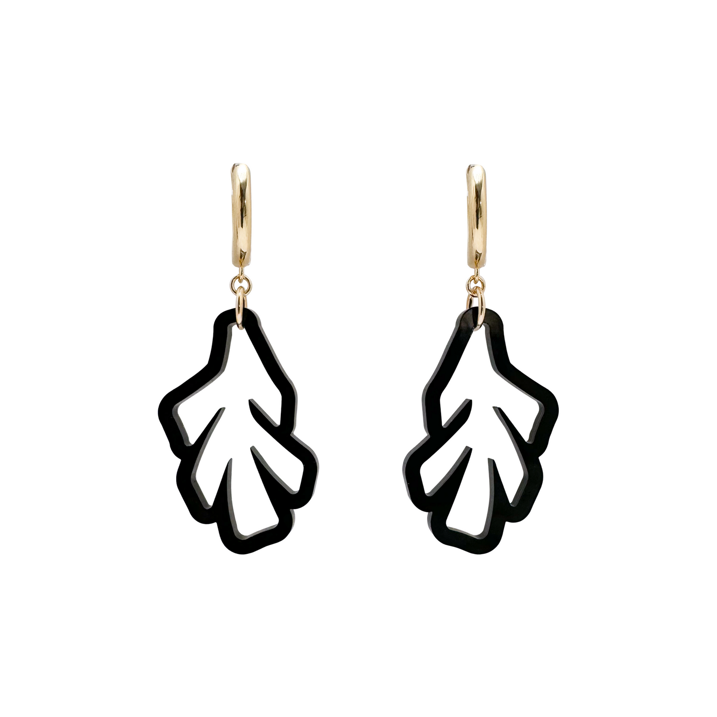 Acrylic Cola Creux Earrings