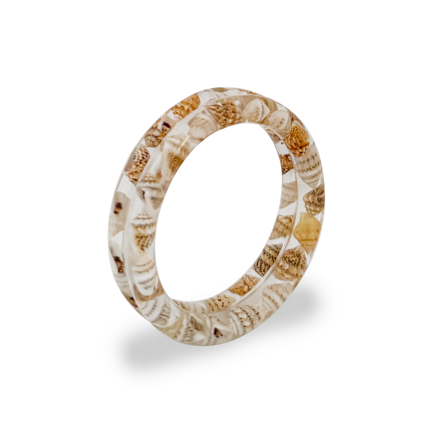 Shell Double Bangle