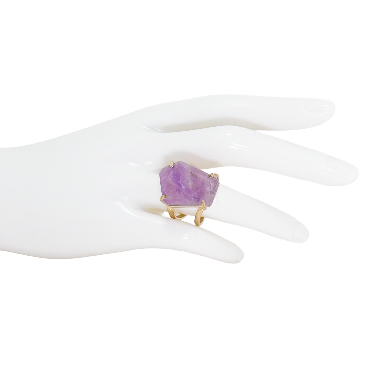 Facetted Arc Ring