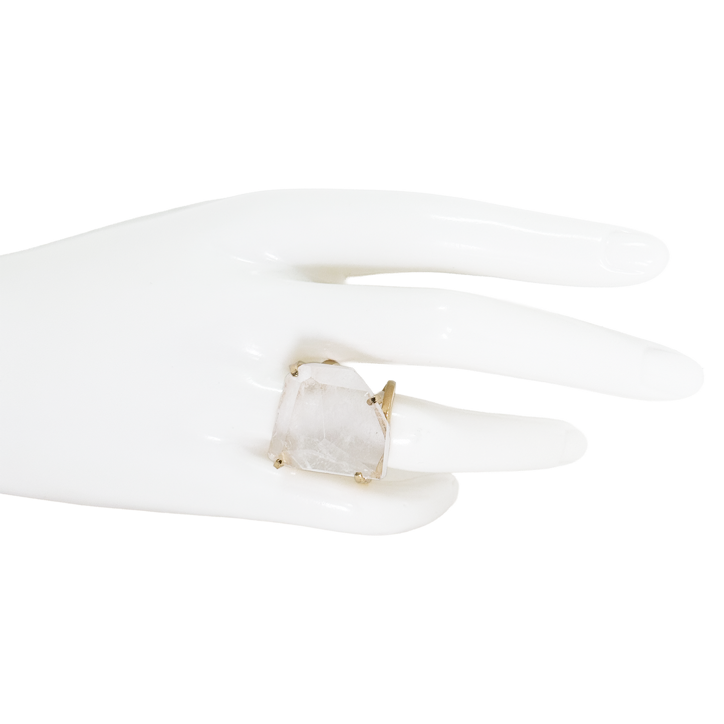 Facetted Arc Ring