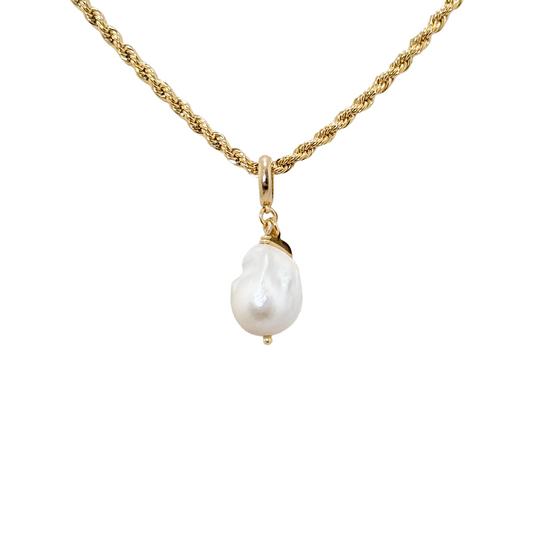 Baroque Pearl Charm